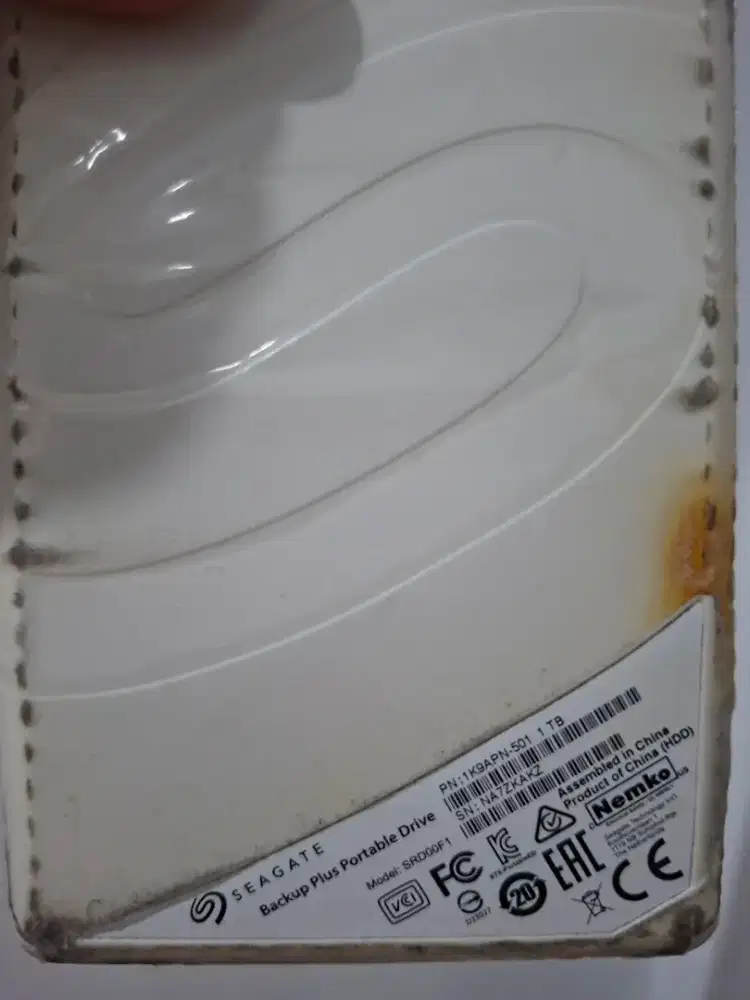 Hardisk eksternal seagate 1 TB bekas dijual