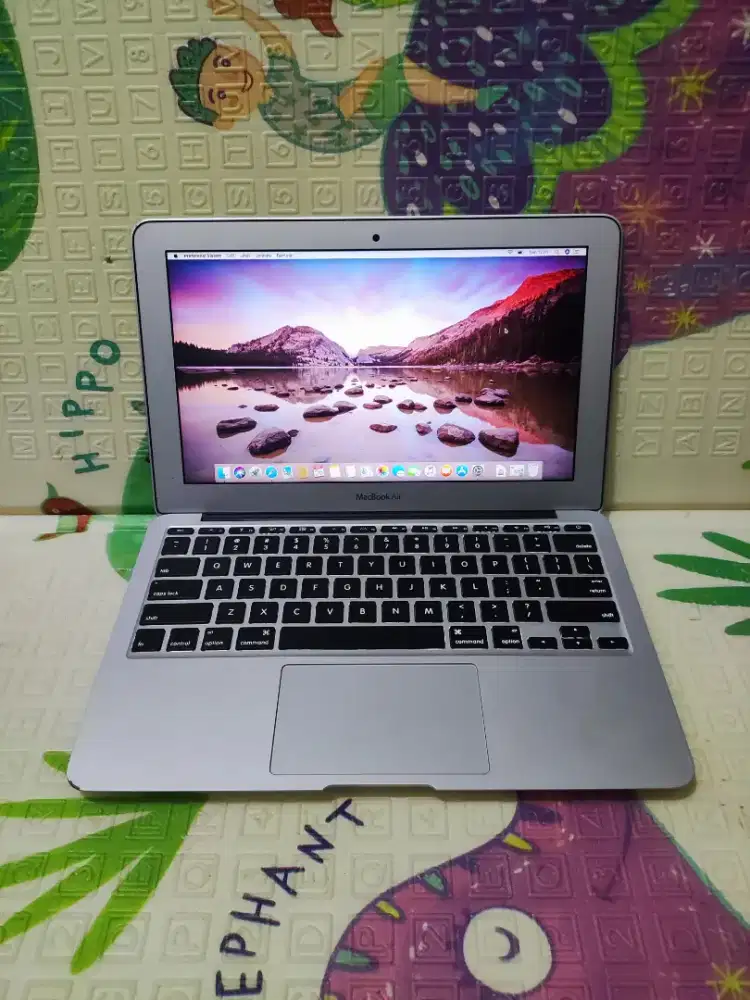 Macbook Air 11 in 2015
Keyboard Nyala
Intel Core i5
Ram 4 GB
SSD 128GB