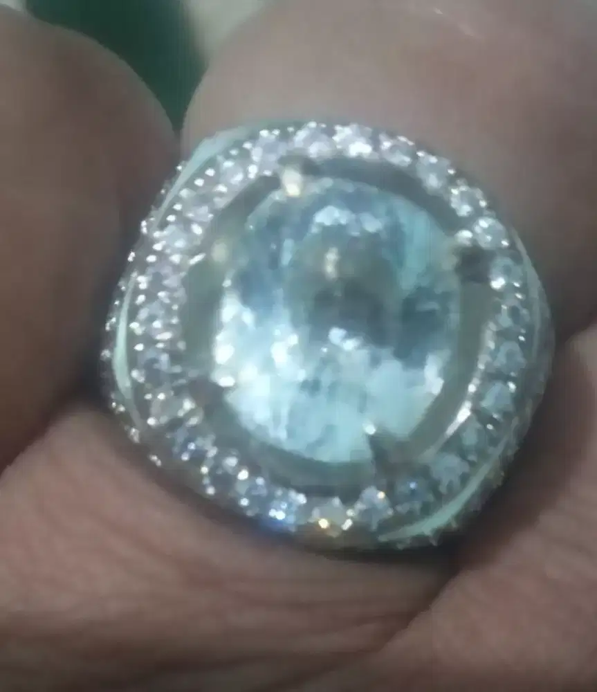Di jual batu cincin Aquamarine