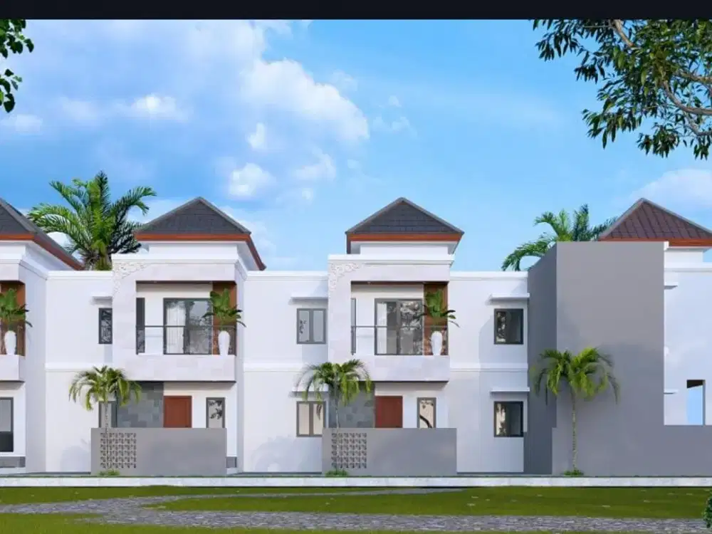 Rumah 2 lantai di Pusat Kota Denpasar. Lokasi super strategis, dekat dengan lapangan Renon