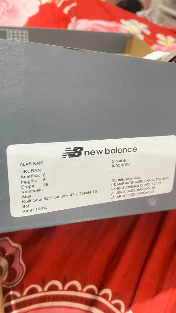 Sepatu new balance