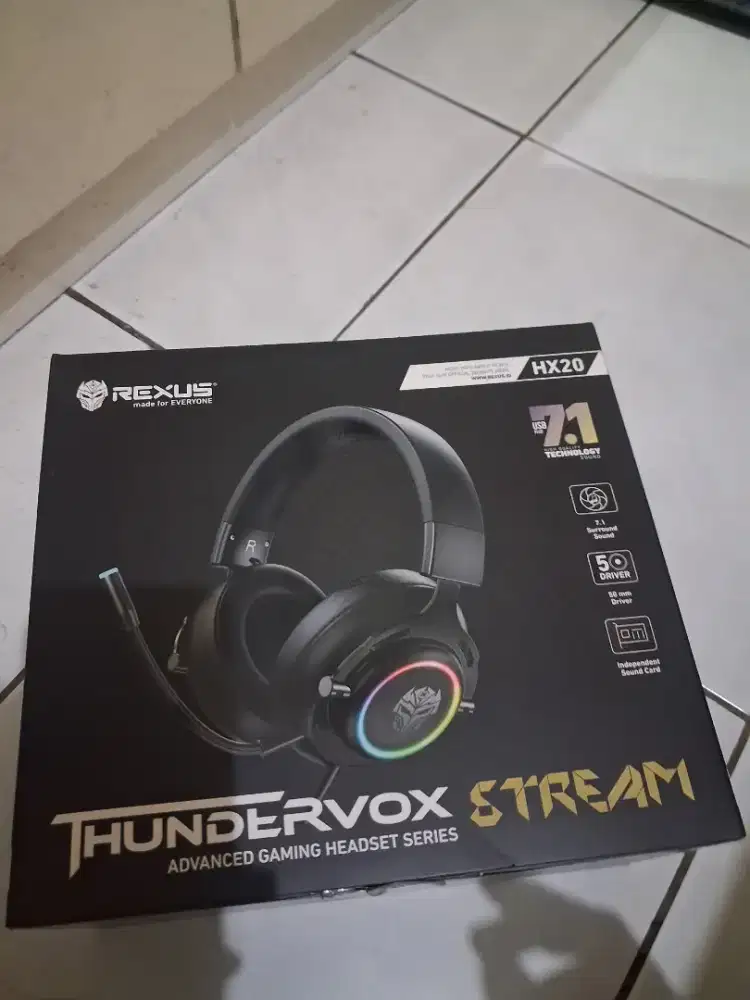 Headset Gaming Rexus Thundervox HX 20