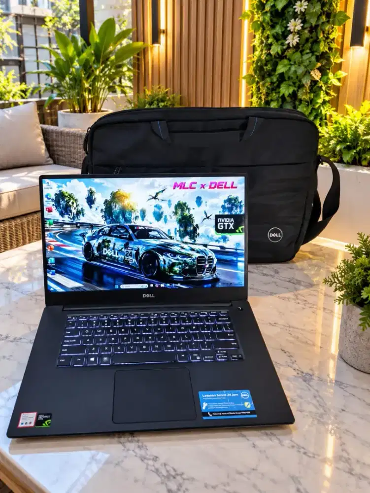 Laptop Branded Dell XPS 15 Dual VGA GTX Siap Pakai