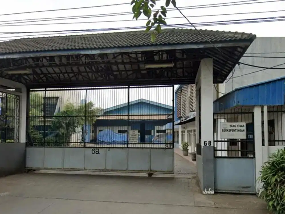Bangunan Ex Pabrik Lokasi Strategis Kebomas - Gresik