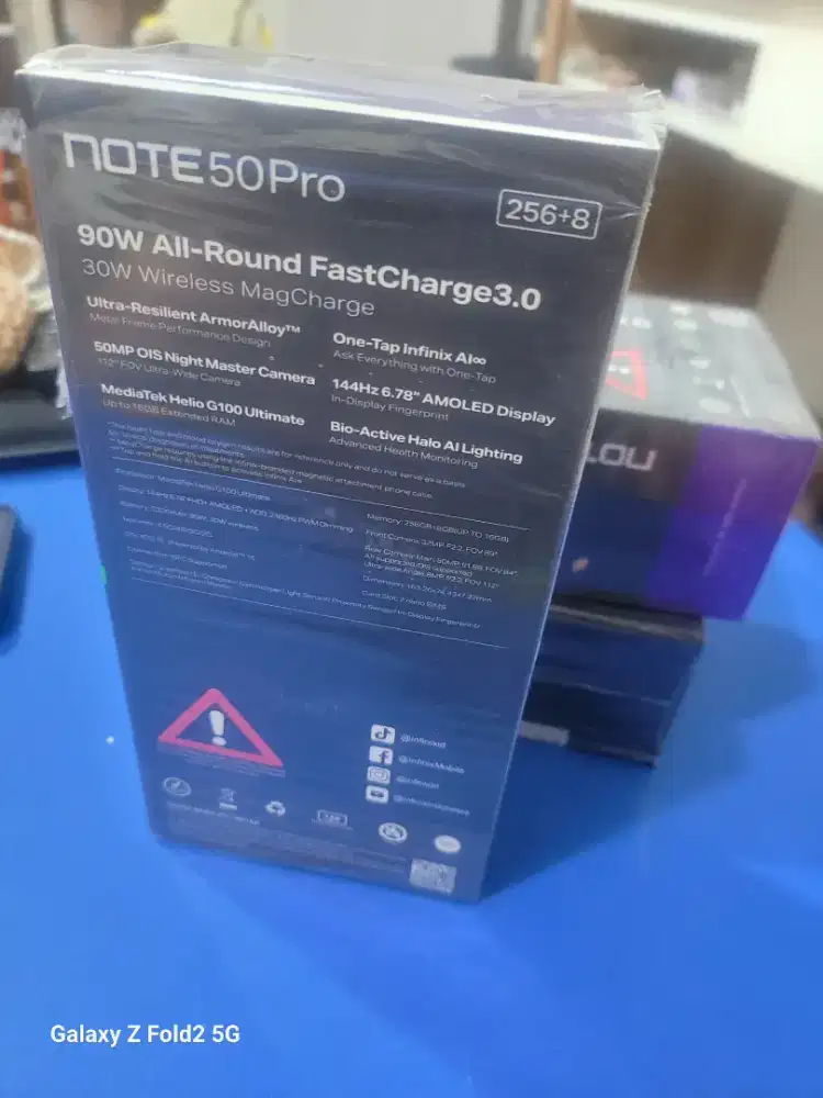 Infinix Note 50 PRO 8+8/256 GB BNOB