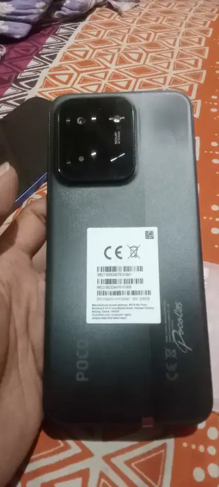 Poco c85 nfc ram 8/256 batangan hp mulus masih segel jual aja