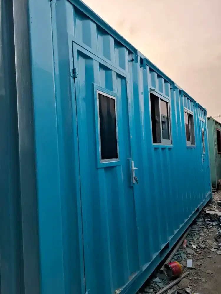 Kontainer office site 20 ft Baru