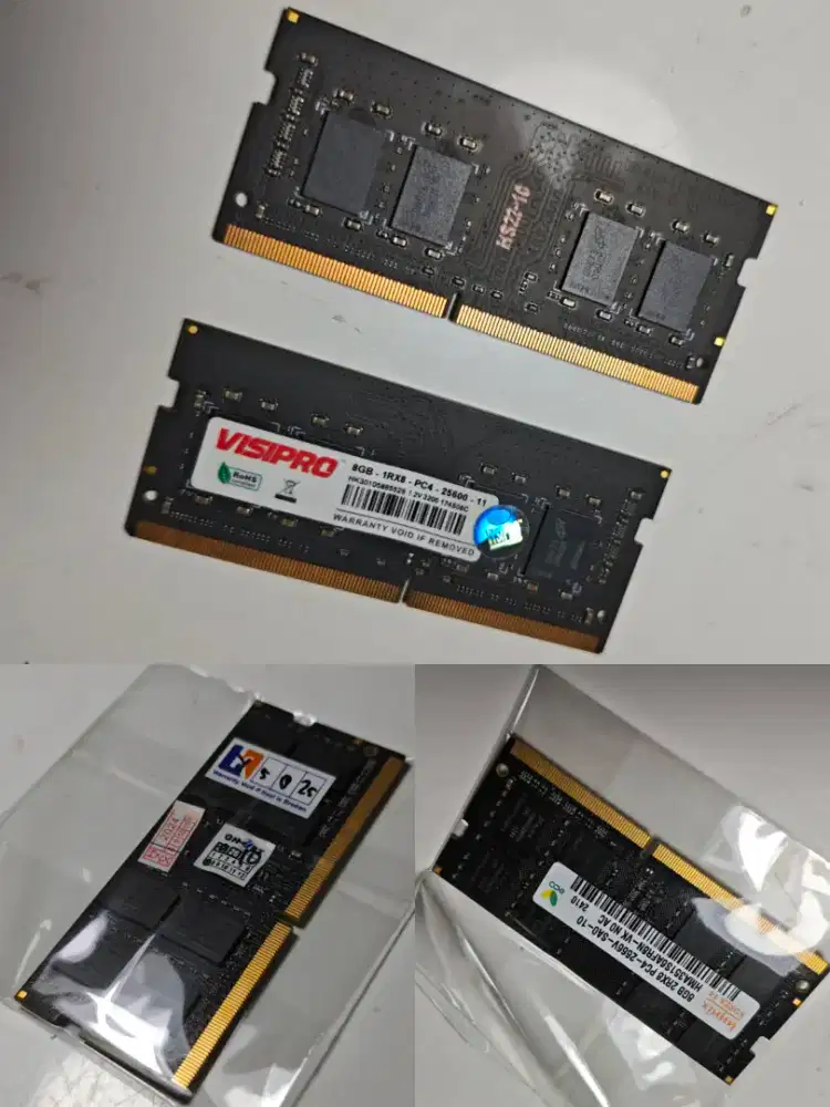 sodimm sodim Ram Laptop Visipro 8 GB 3200 Nvme ssd 512