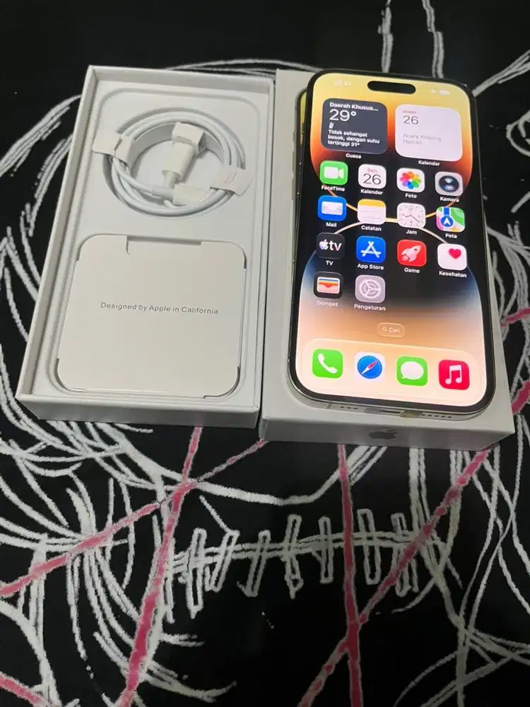 Iphone 14 pro 256GB fullset mulus poll