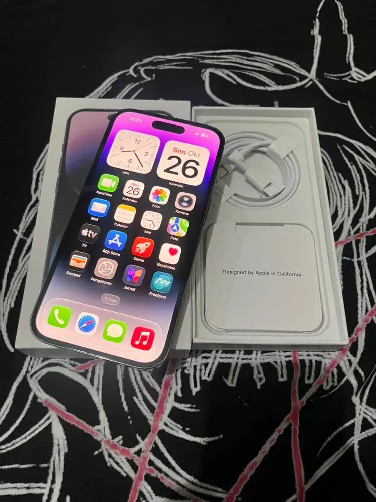 Iphone 14 pro 512GB fullset mulus poll