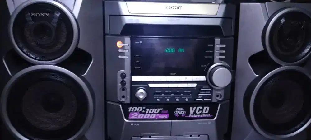Sony kompo  mhc vx33kondisi hidup pungsi semua