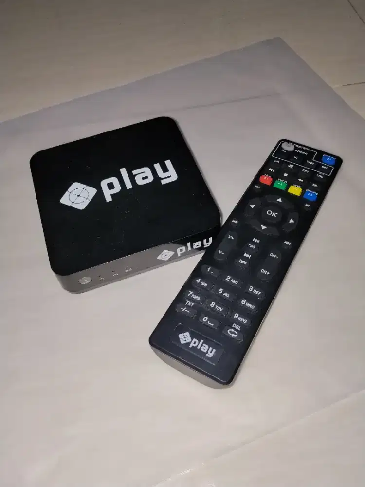 Android STB Play Media + Remote | Kondisi Baru, Siap Pakai