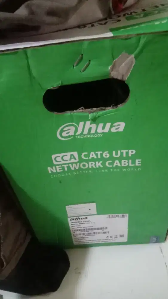 Kabel Lan cat 6 merk dahua