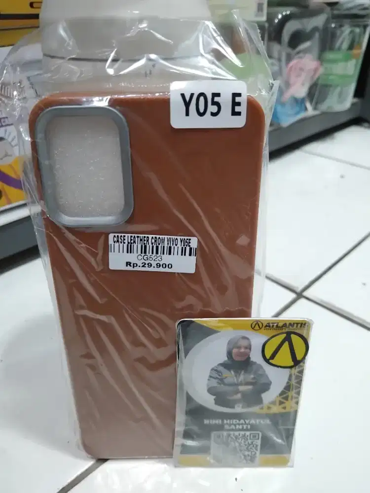 CASE LEATHER CROM VIVO Y05E | ATLANTIS DAHSYAT