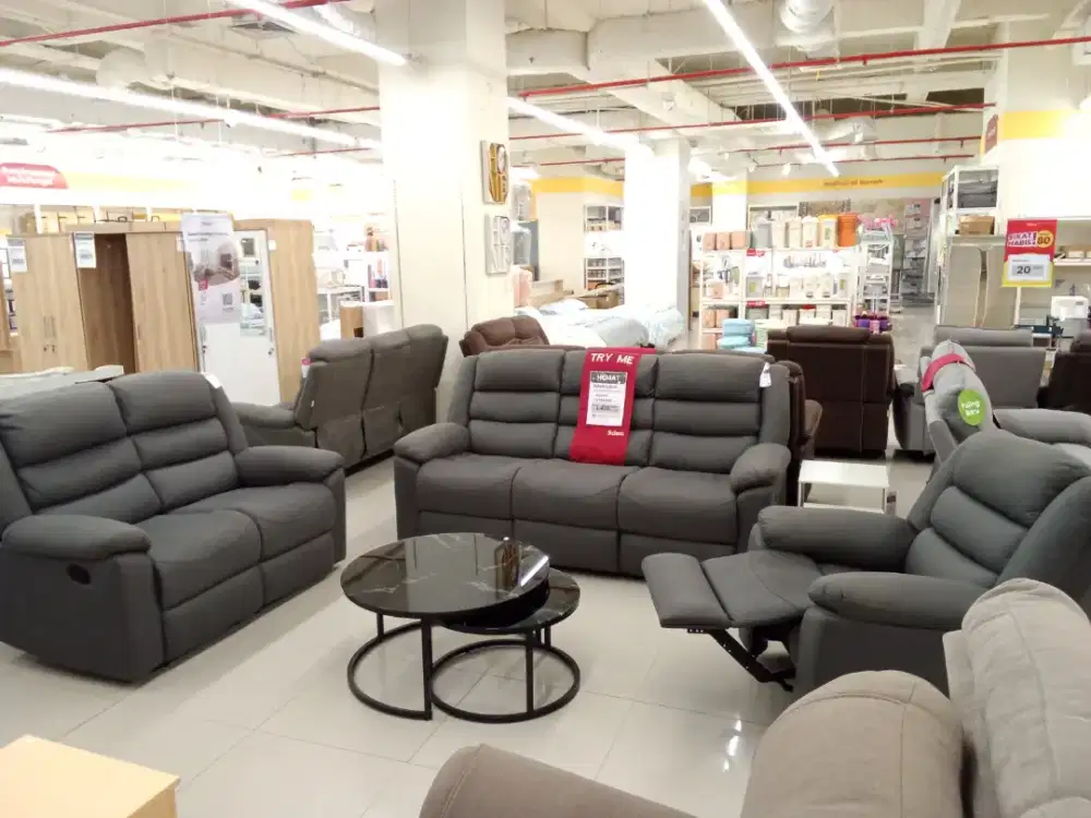 Kredit sofa 1 set recliner