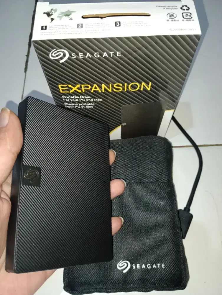 Hdd eksternal seagate expansion 1TB high speed 7200rpm