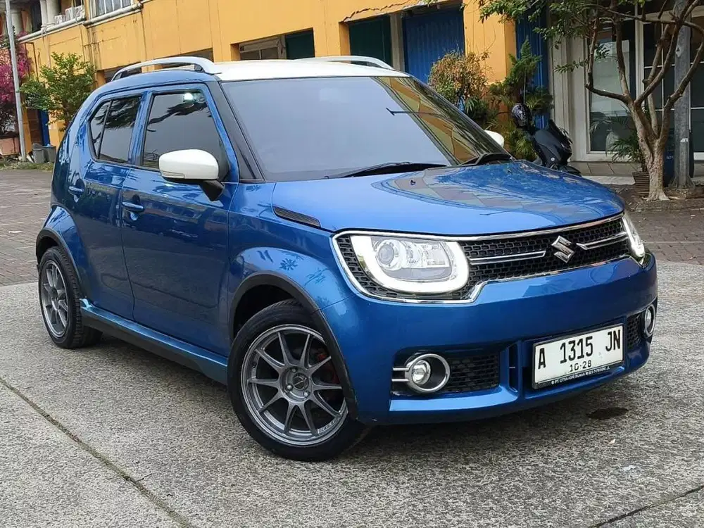 Suzuki Ignis GX Two Tone Manual 2017 Biru Metalik