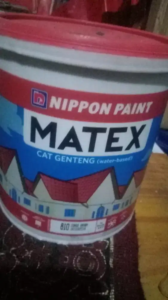 Jual BU cat genteng Nippon paint matex isi 2,5 L ada 5 galon