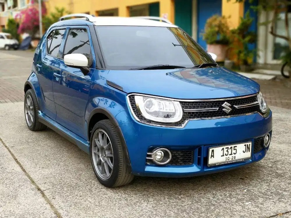 Suzuki Ignis GX Two Tone Manual 2017 Biru Metalik