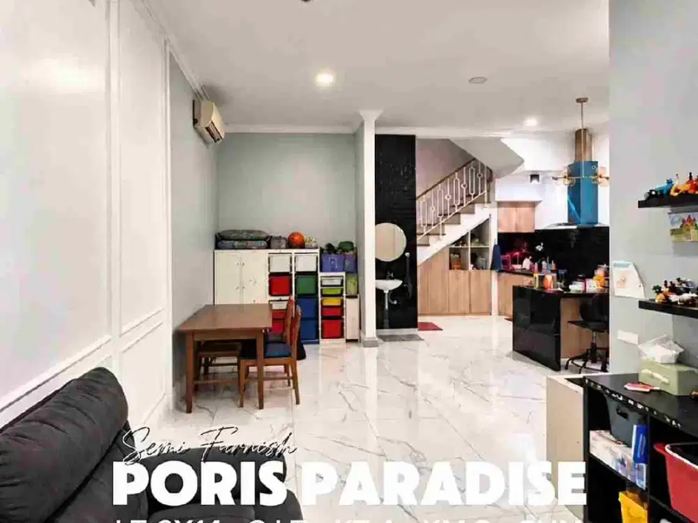 Wilson Dijual rumah semi furnish di poris paradise