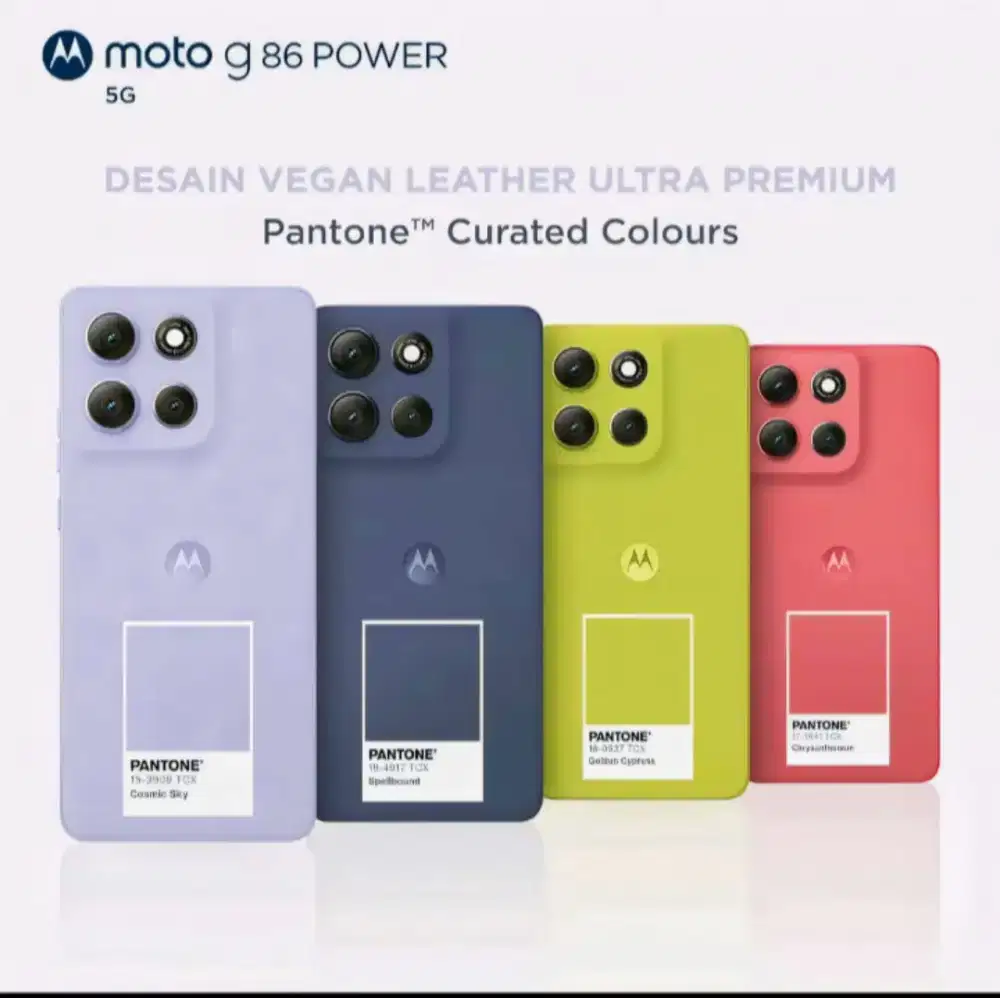 Moto G86 Power 5G 8+12/256GB Baru