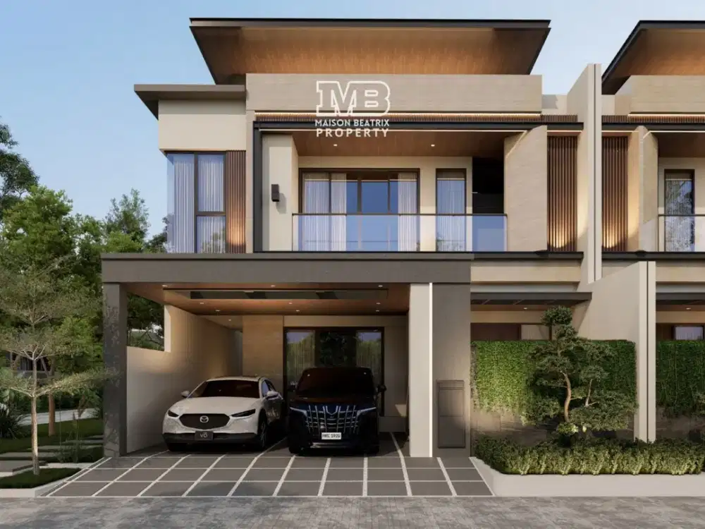 DIJUAL RUMAH BARU FUNGTIONAL LAYOUT - PAPILO GRIYA LOKA COCOK UNTUK KELUARGA BESAR