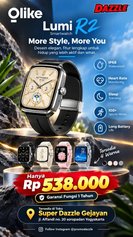 Smartwatch OLIKE LUMI R2