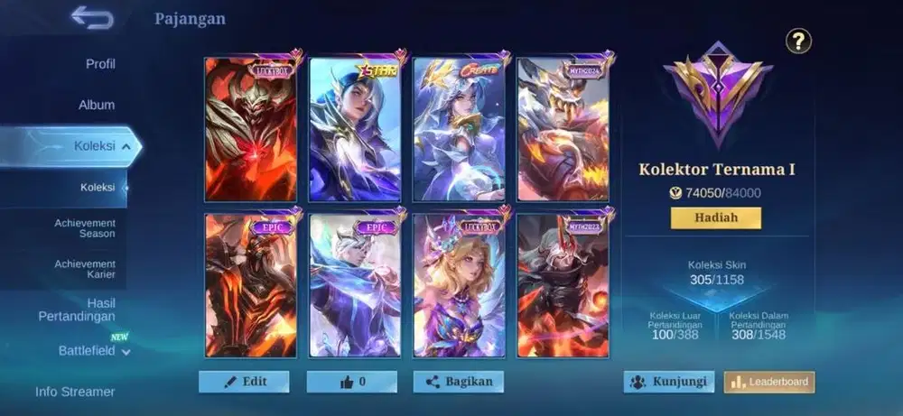 AKUN MOBILE LEGEND