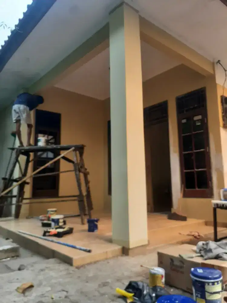 Tukang cat finishing dan sipil