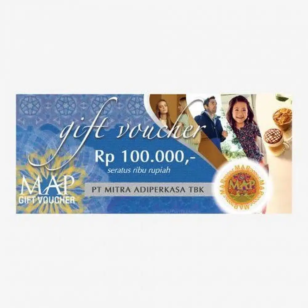 VOUCHER MAP 100 RIBU - 14 PCS