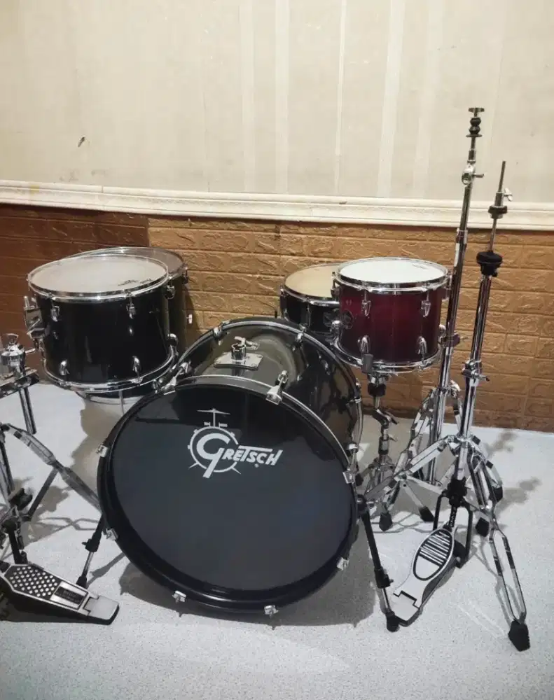 Drum set GRETSCH UK : 22,16,13,14,10