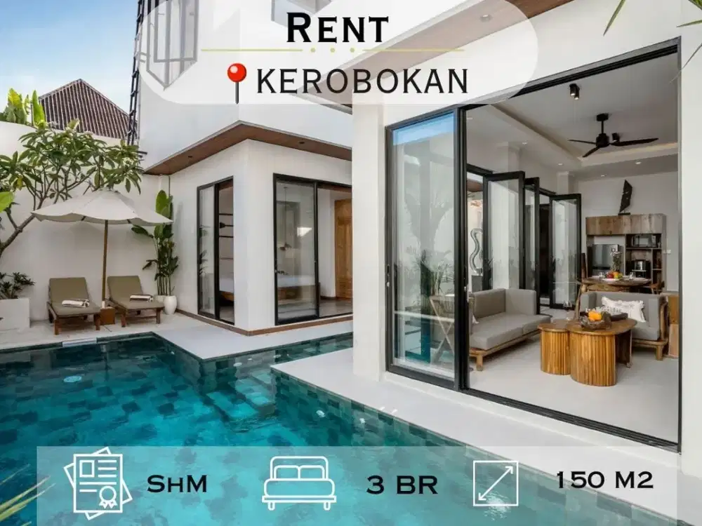 Villa For Rent, Kerobokan, Badung Bali
