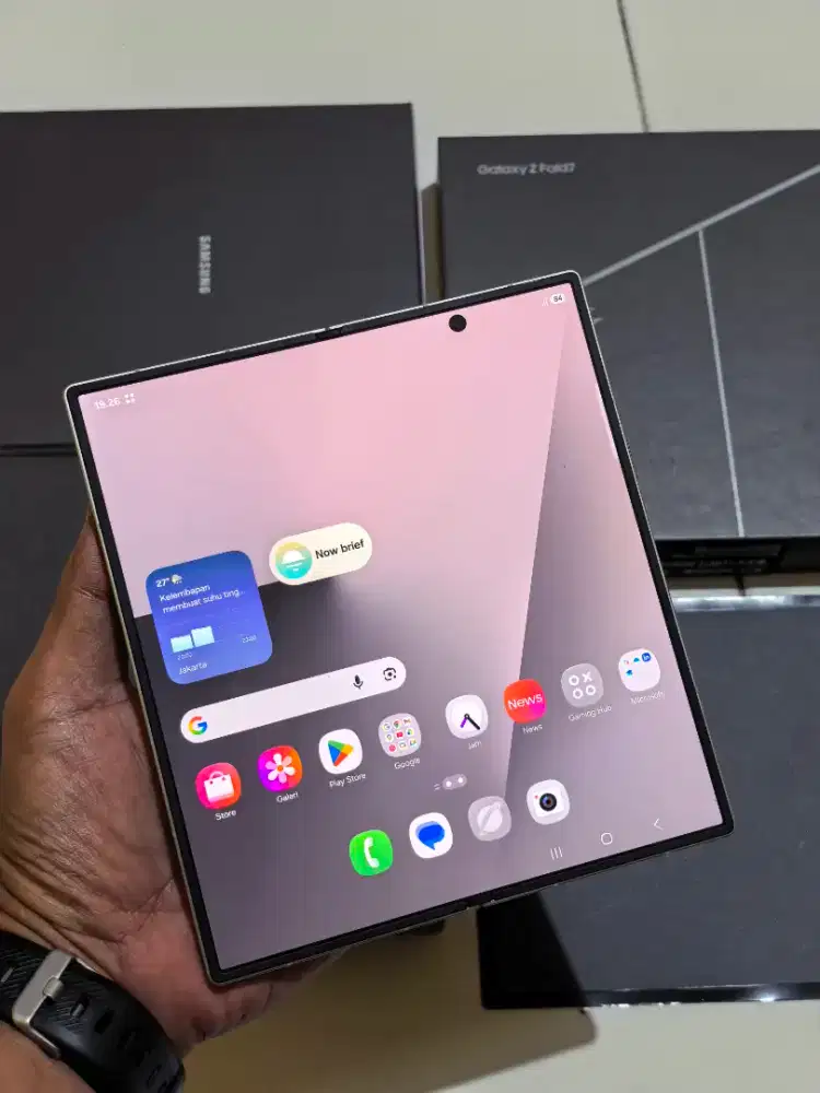 Samsung Z Fold 7 5G Sein 12/512 Mulus Fullset Ori