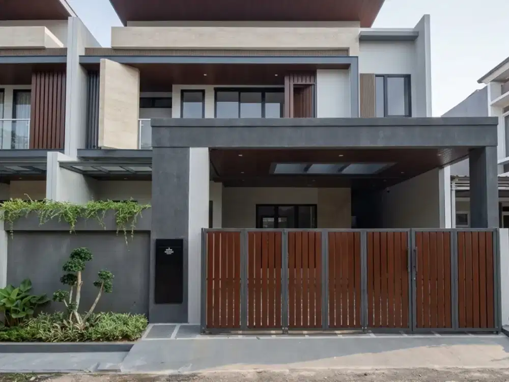 Rumah Bagus & Nyaman, Ada Taman, di Griya Loka BSD