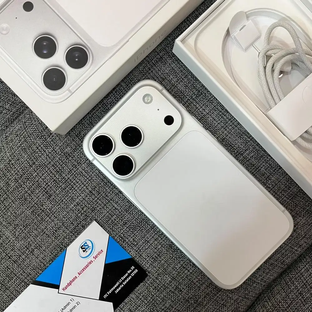 iPhone 17 Pro 256gb Silver ibox jual cepat !!!