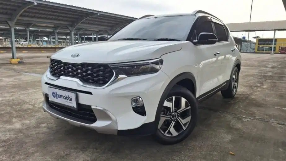 Pajak Panjang TDP 10JT - Kia Sonet 1.5 Premiere 5 Seater-AT 2021 Putih