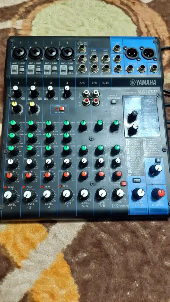Mixer yamaha mg10xu