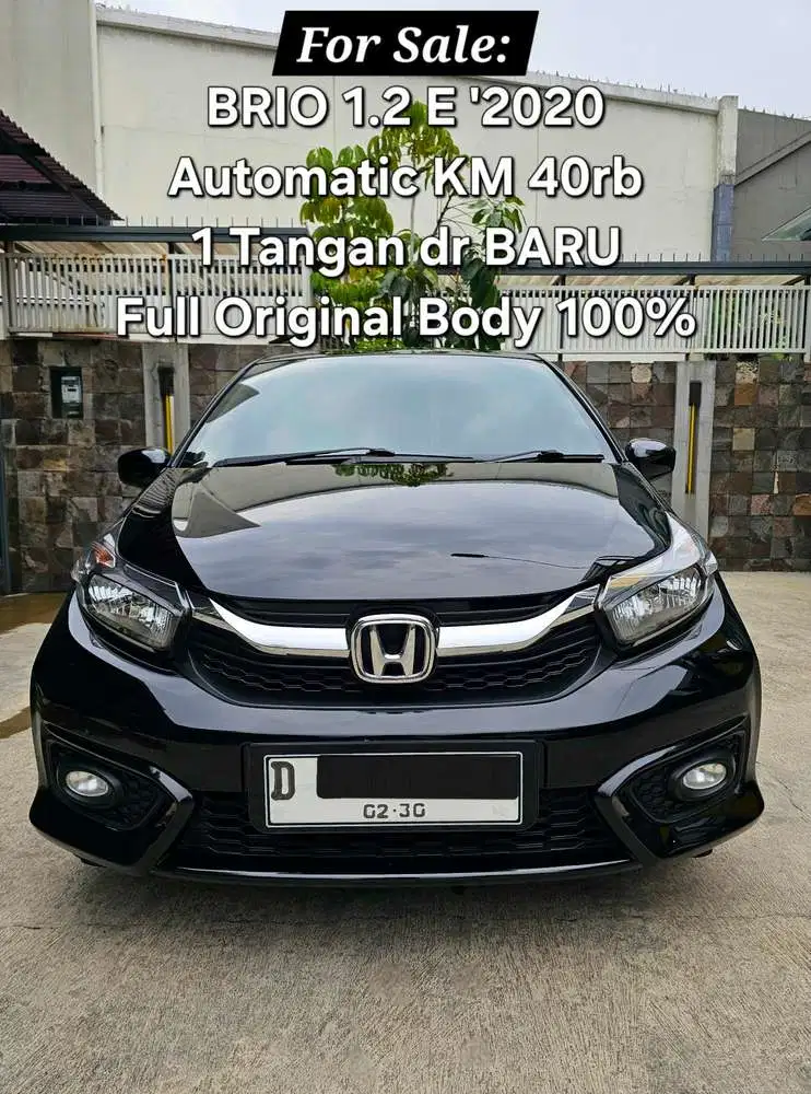 Honda Brio 2020 Bensin