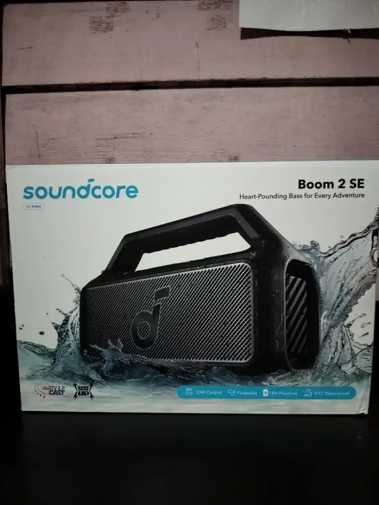 Speaker Anker Soundcore Boom 2 SE Black Baru