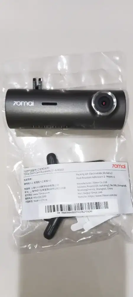 Dashcam 70mai dan Azdome