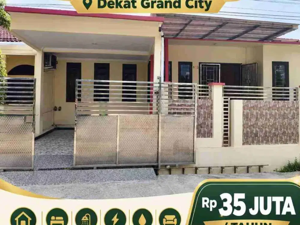 Disewakan Rumah dekat Grand City