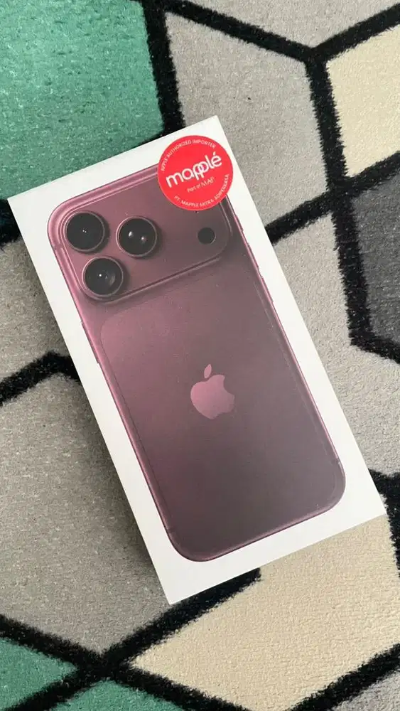 iPhone 18 Pro 256GB BURGUNDY GARANSI RESMI