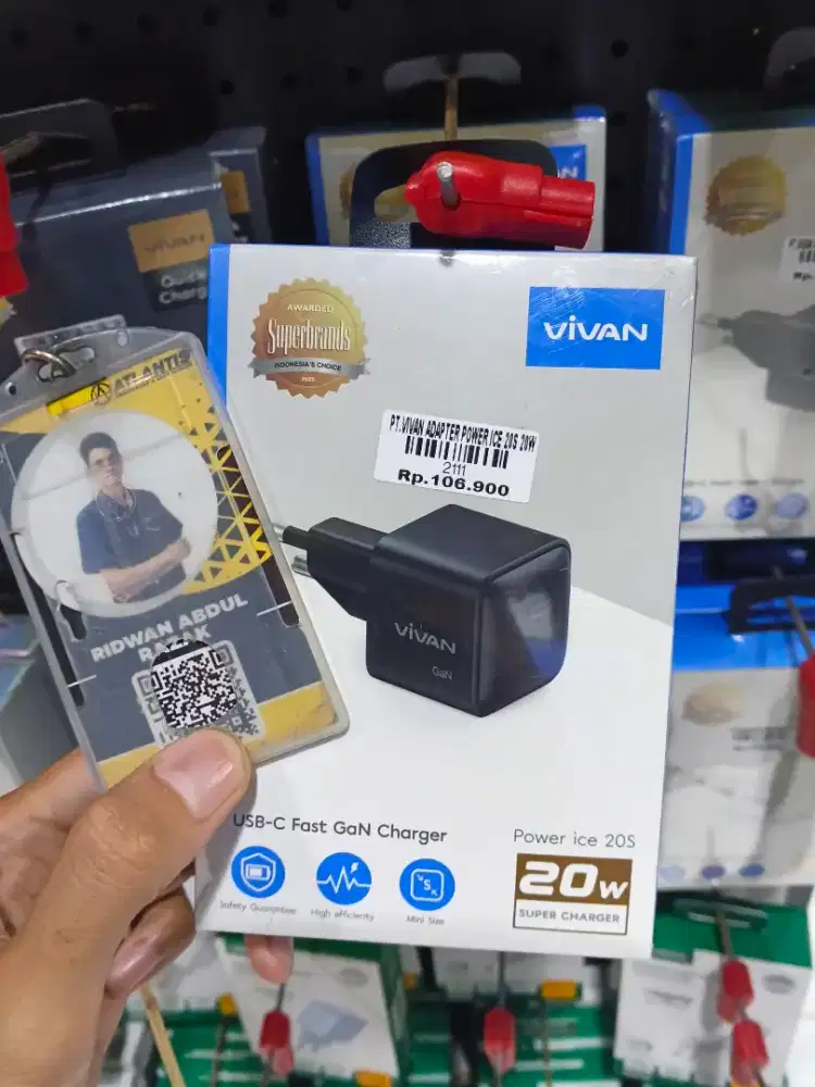 PT. VIVAN ADAPTER POWER ICE 20S 20W | ATLANTIS DAHSYAT