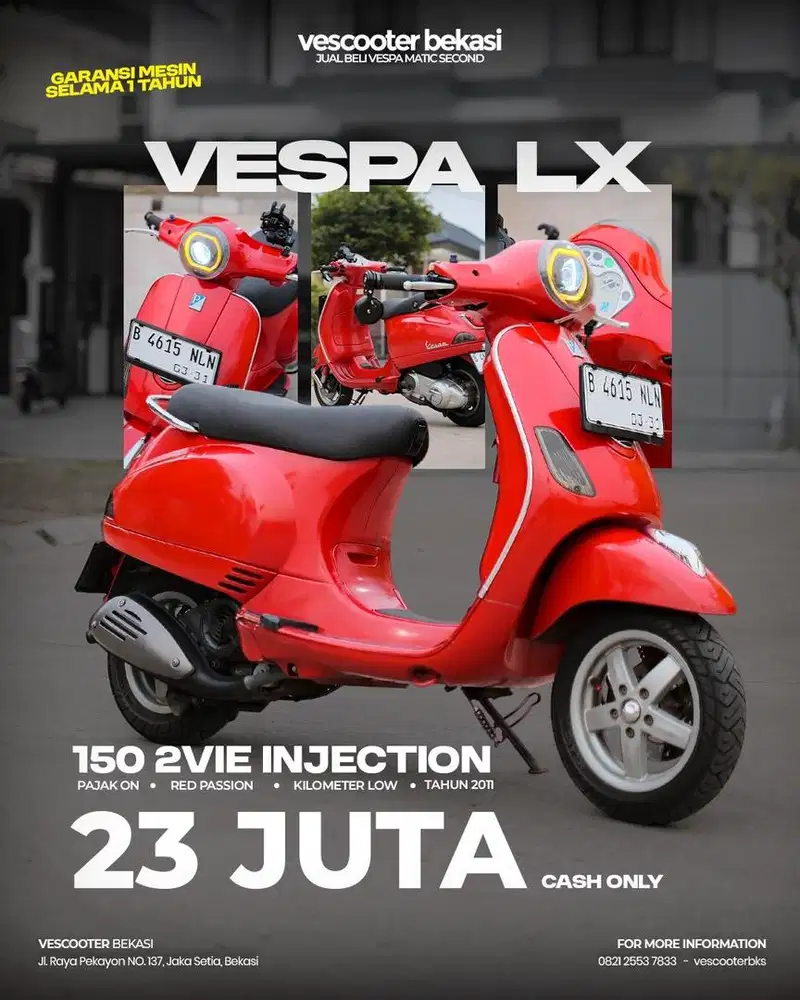 VESPA LX 150 2VIE INJECTION 2011