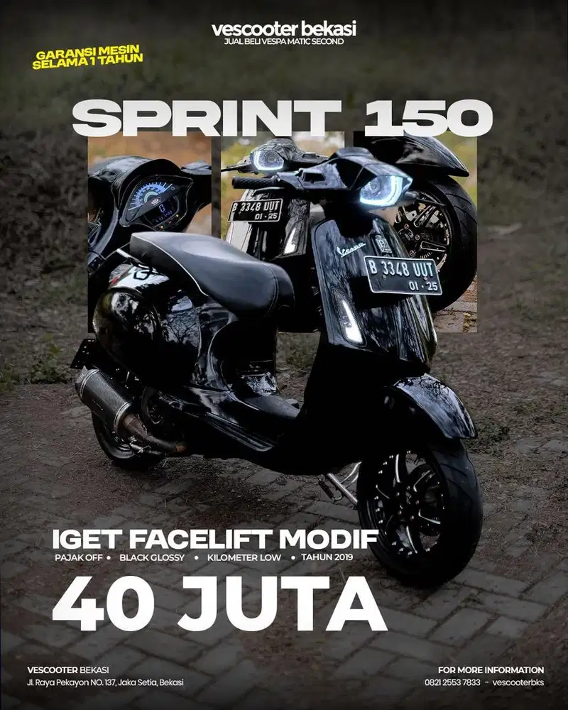 VESPA SPRINT 150 IGET ABS 2019