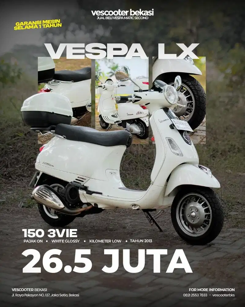 VESPA LX 150 3VIE 2013