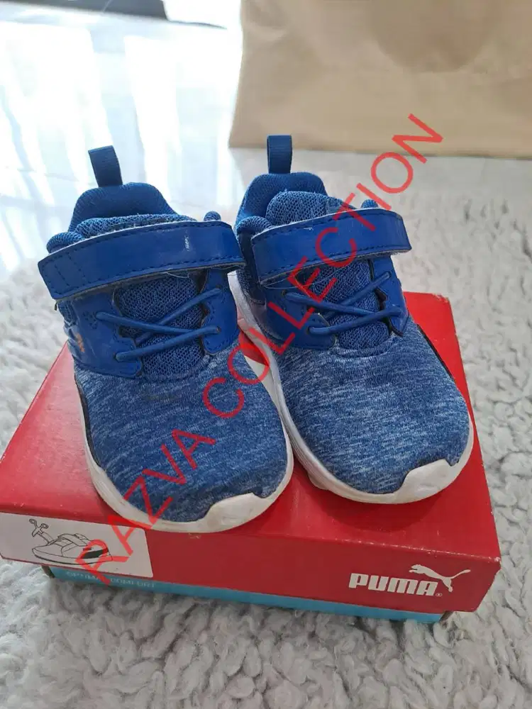 Jual sepatu anak preloved merk Puma Comet V Inf