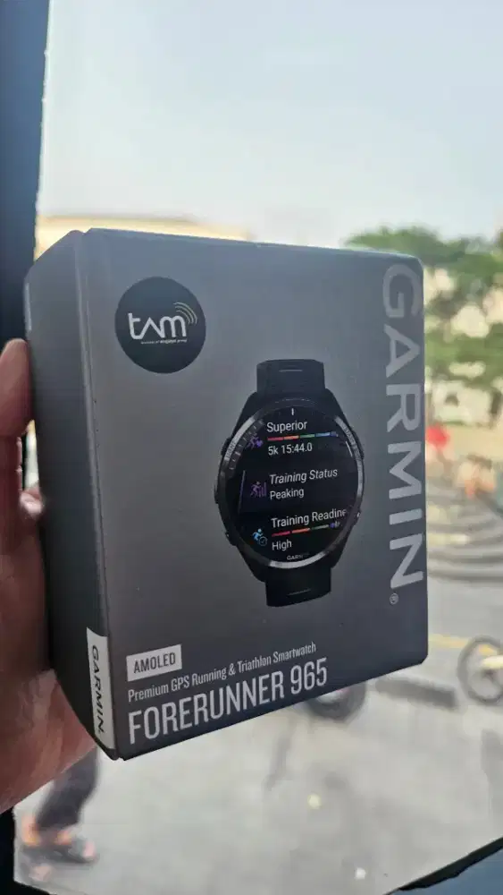 Garmin Forerunner 965 Black BNIB Segel New TAM