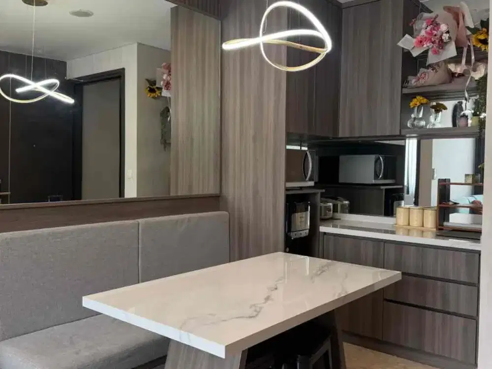 apartemen furnish rapih marigold navapak bsd city dengan harga murah