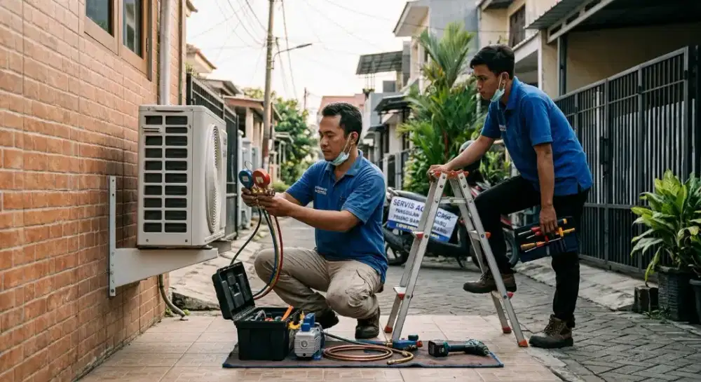 Dicari TEKNISI DAN HELPER AC